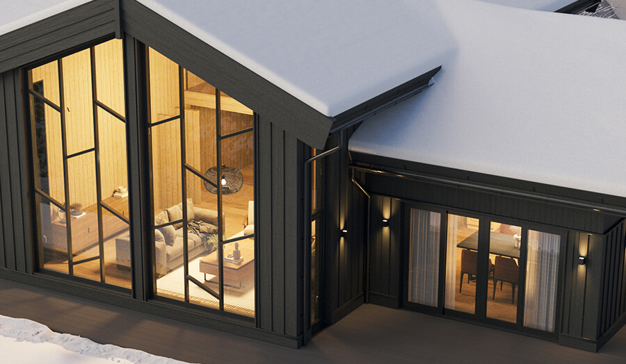 construction 1 unike hytter