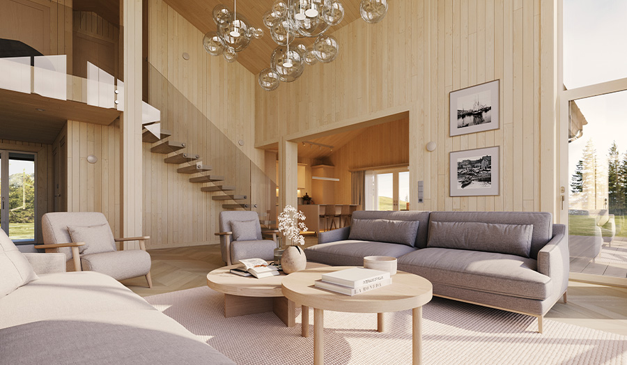 design 2 unike hytter